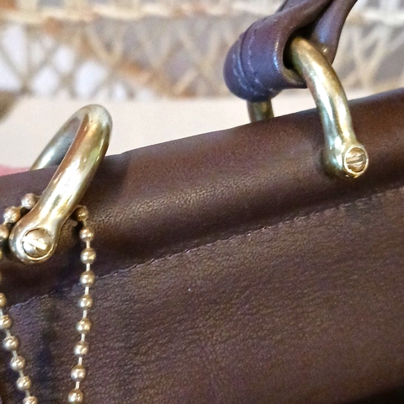Coach~ Willis top handle bag- leather - Picture 7 of 13